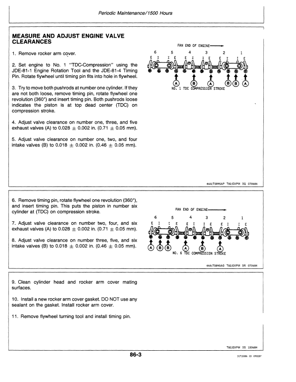 JOHN DEERE 790 EXCAVATOR OPERATOR MANUAL OMT114469