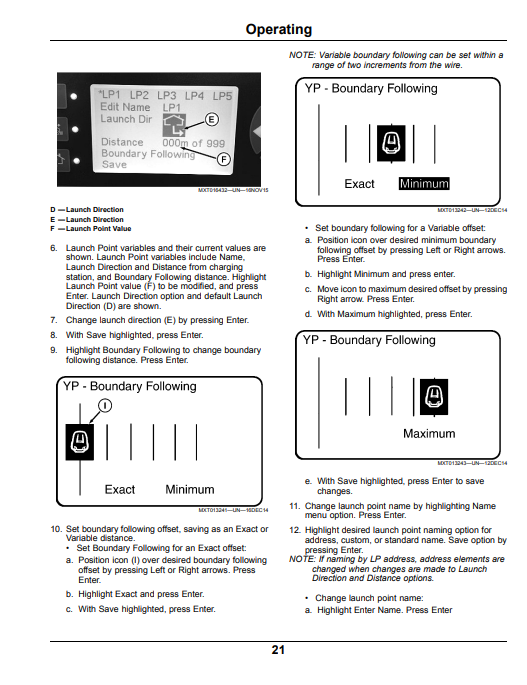 JOHN DEERE MOWIT 500F SERIES II ROBOTIC MOWER OPERATOR MANUAL OMSAU14126