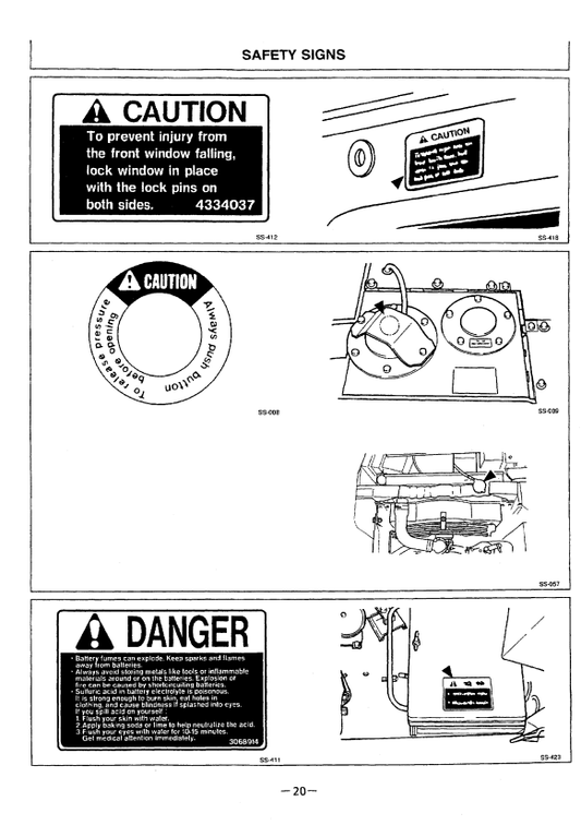 HITACHI EX100-3, EX100M-3 EXCAVATOR OPERATOR MANUAL EM12SNA13