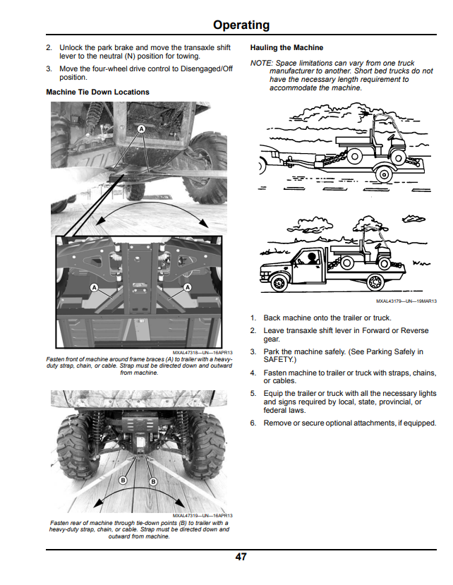 JOHN DEERE XUV590I, XUV590I S4 GATOR™ UTILITY VEHICLE OPERATOR MANUAL OMM175791