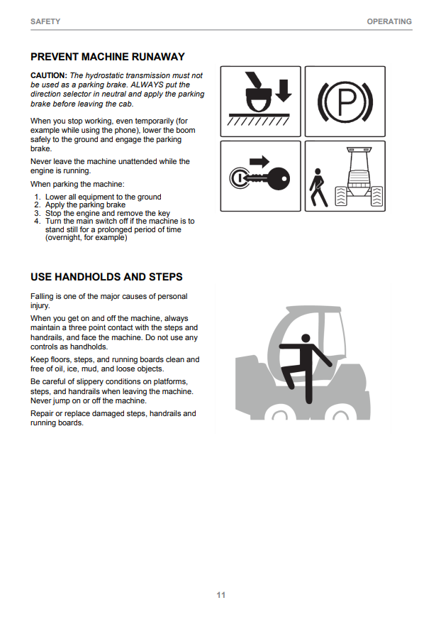 JOHN DEERE 1270G FINAL TIER 4 CTL HARVESTER OPERATOR INSTRUCTION MANUAL F690005
