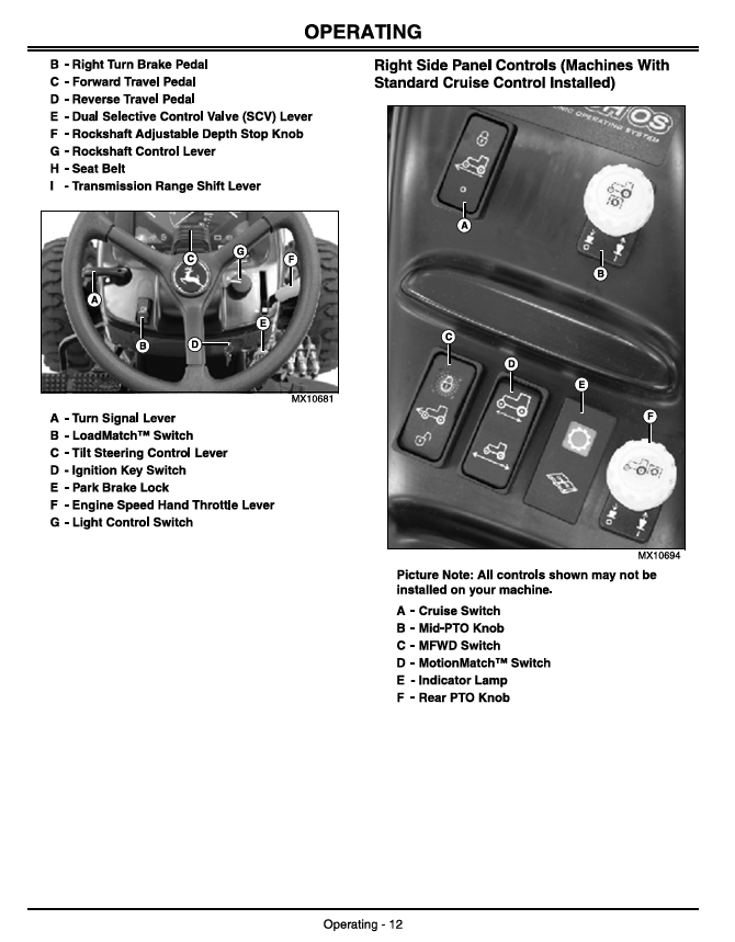 JOHN DEERE 4210, 4310 AND 4410 COMPACT UTILITY TRACTOR OPERATOR MANUAL OMLVU13193