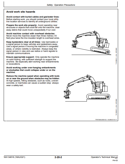 WARATAH TIMBERRITE™ X-20 MEASURING SYSTEM OPERATOR MANUAL WA134818