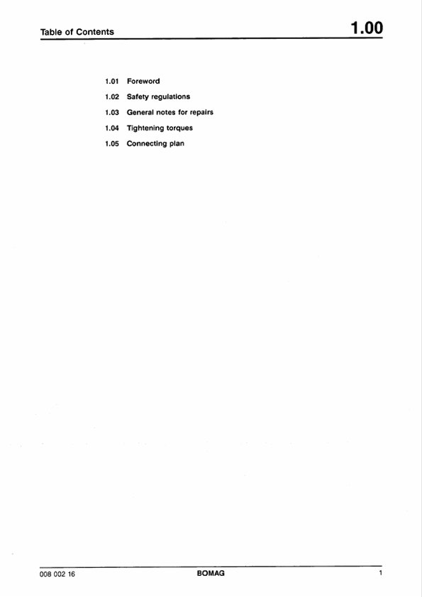 BOMAG BW135 AD Repair Manual 00819044.I96 PDF Download
