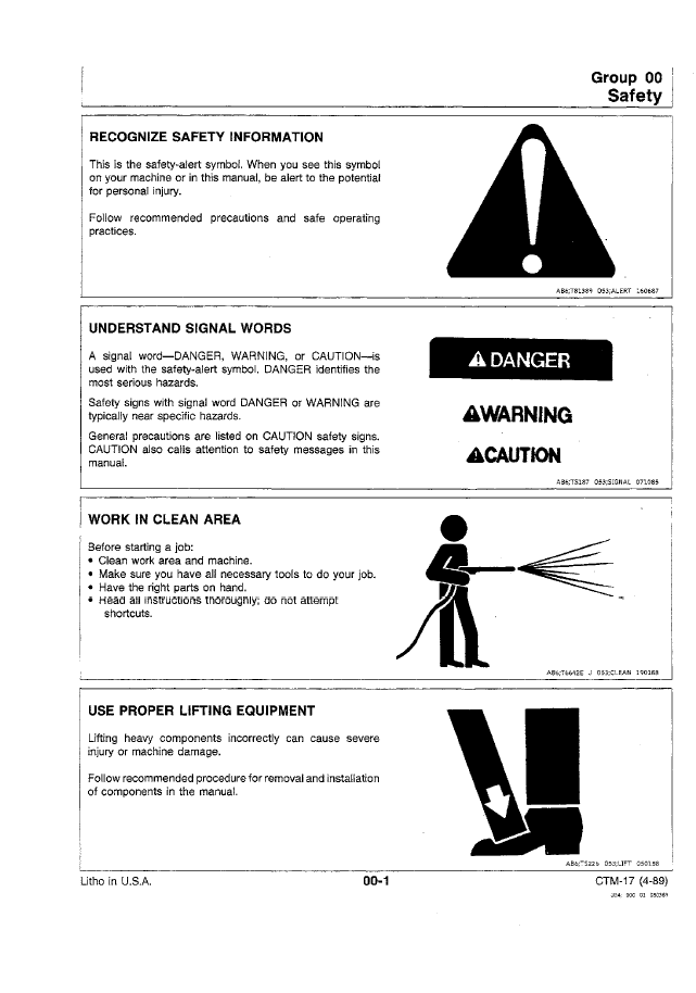 CTM17 Technical Manual for John Deere Mechanical Front Axle Systems PDF Download
