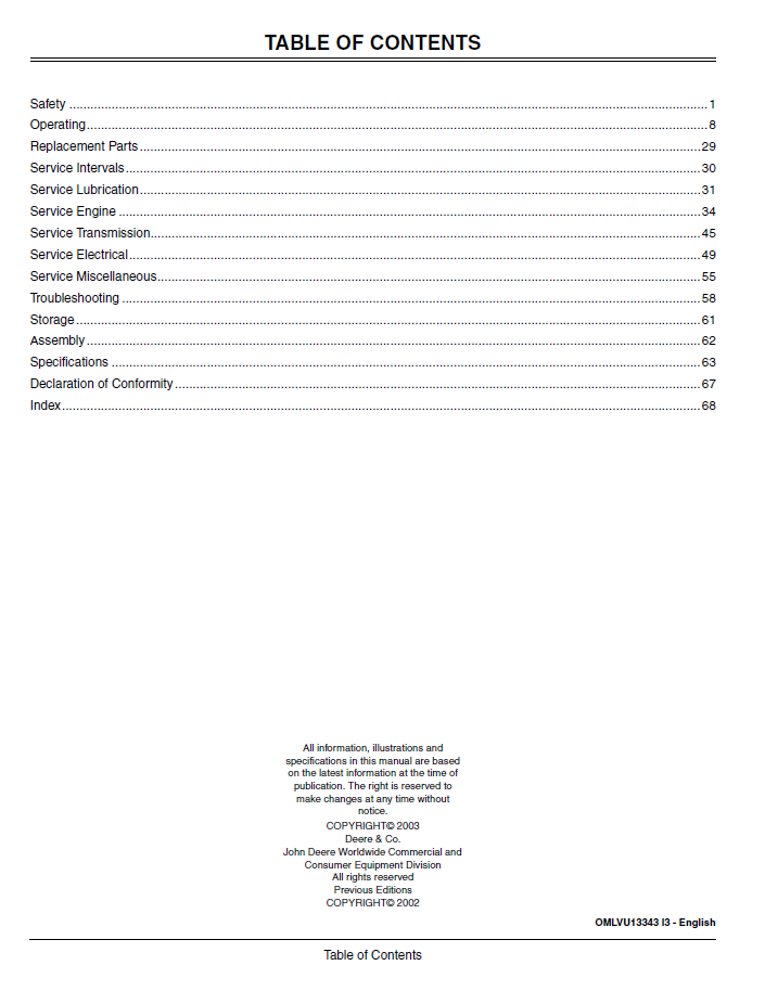 Complete John Deere 4010 Operator Manual – OMLVU13343 Edition