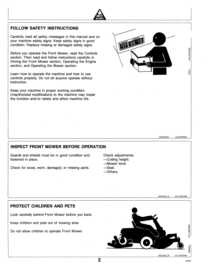 Complete John Deere F510 F525 Operator Manual – OMM95233 Edition