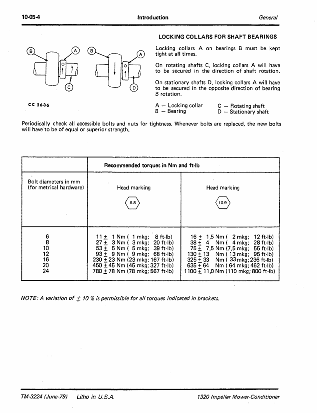 Complete John Deere Impeller 1320 Mower-Conditioner Service Guide