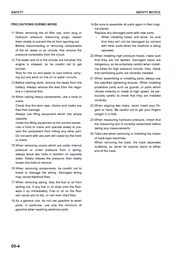 Complete Komatsu WA380-5H Wheel Loader Factory Repair Manual (PDF Download)