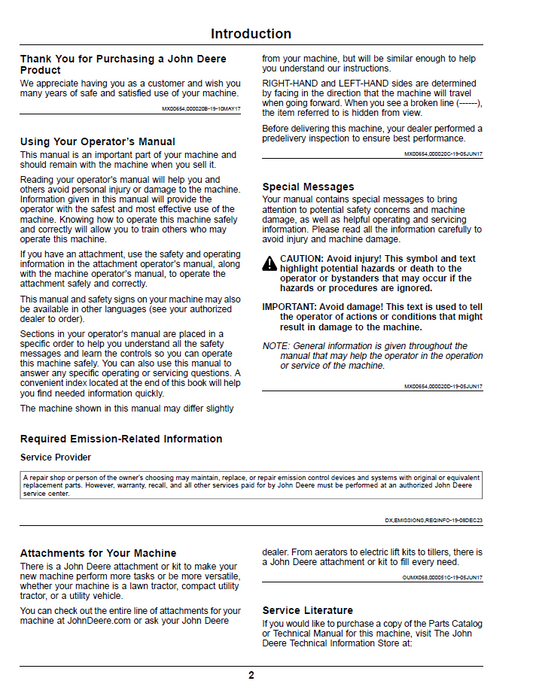 Complete Operator Guide for John Deere Z900E/Z900 Series ZTrak Pro