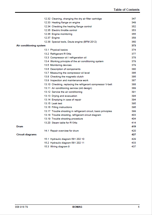 Download BOMAG BW 213 D-40 & BW 213 PD-40 Service Training Manual
