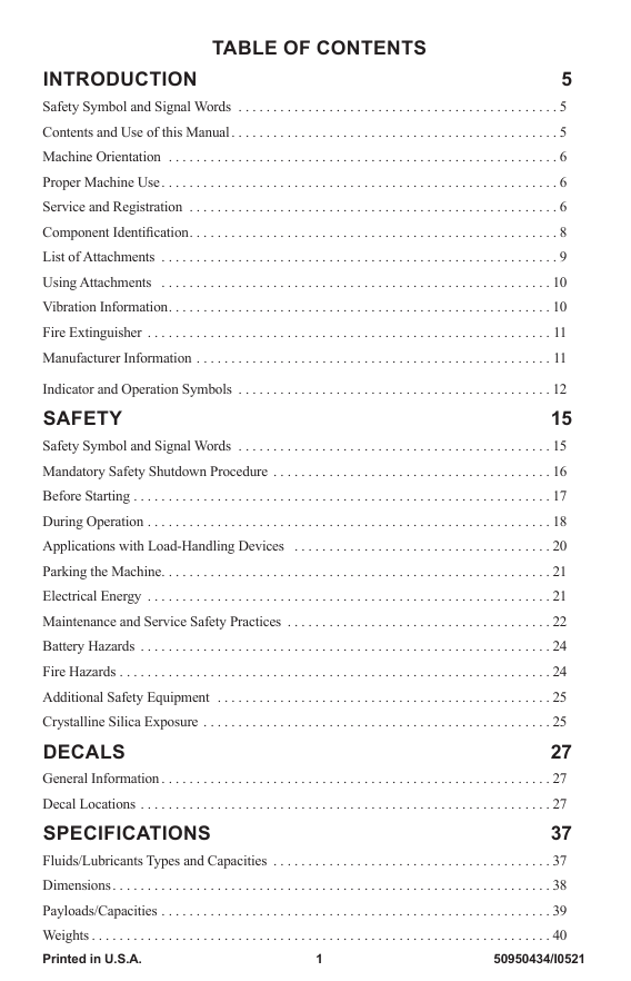 Download GEHL RT105 (EU) X-Series Operator Manual 50950434 PDF