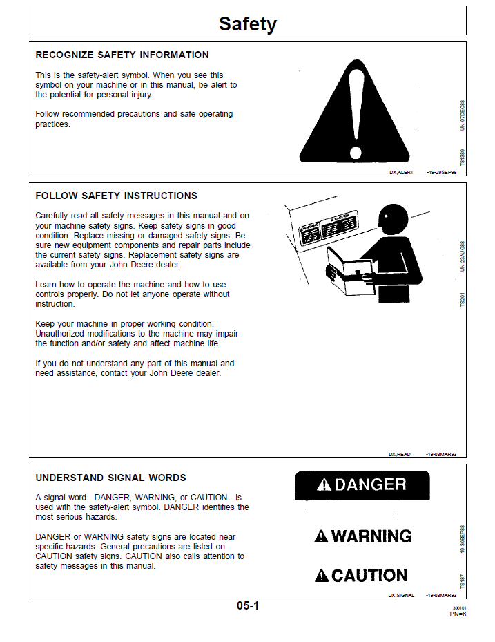 Download John Deere OMZ92729 Cutting Platform User Manual PDF