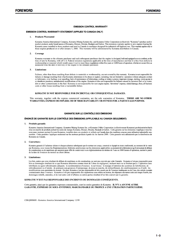 Download Komatsu PC09-1 Operation Manual SEAM044501T PDF