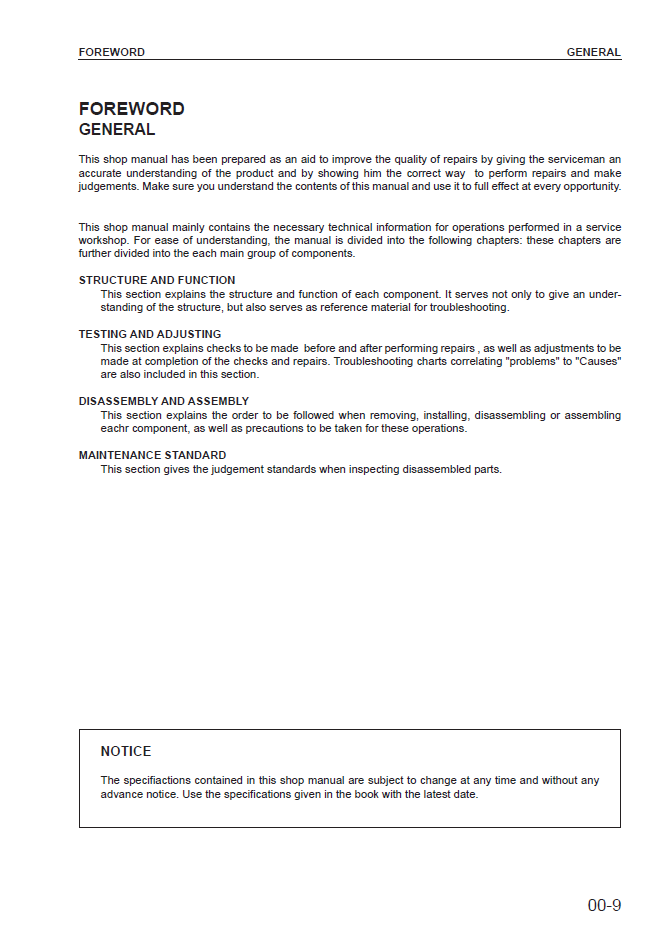 Download Komatsu PC290LC-6K PC290NLC-6K Excavator Workshop Manual EEBM001902