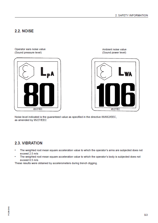 Download Komatsu PC290LC-6K PC290NLC-6K Operation and Maintenance Manual EEAM010300