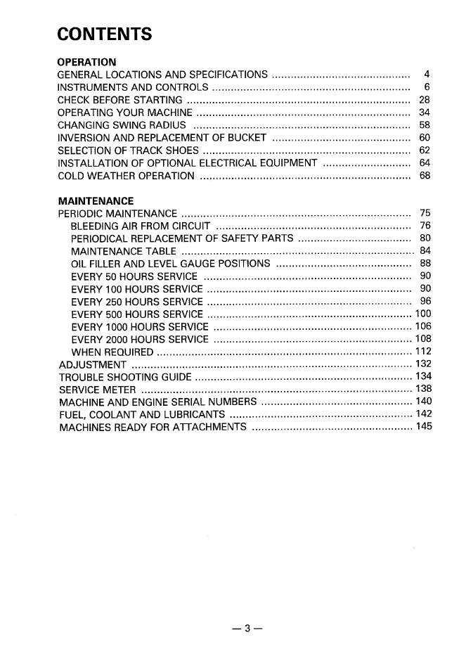 Download Komatsu PC606-6 Custom Excavator Operation and Maintenance Manual SEAM000400