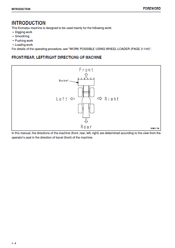 Download Komatsu WA500-6 Loader Operation & Maintenance Manual