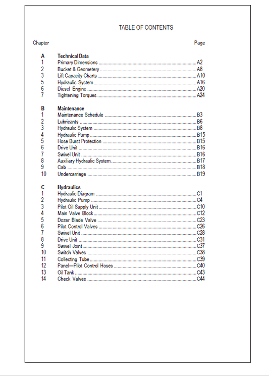 Download Mustang Compact Excavator ME1503 ME1903 ME2203 Operator Manual PDF