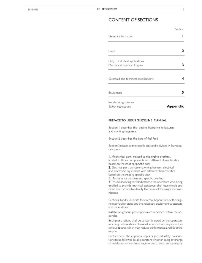 Download New Holland 445/M2 445T/M2 668T/M2 Engine Manual 6-49731NA PDF