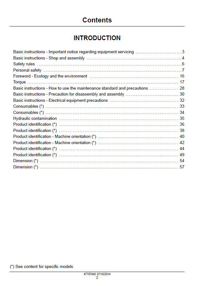 Download New Holland LM5020 LM5030 Tier 3 Service Manual 47787942 PDF