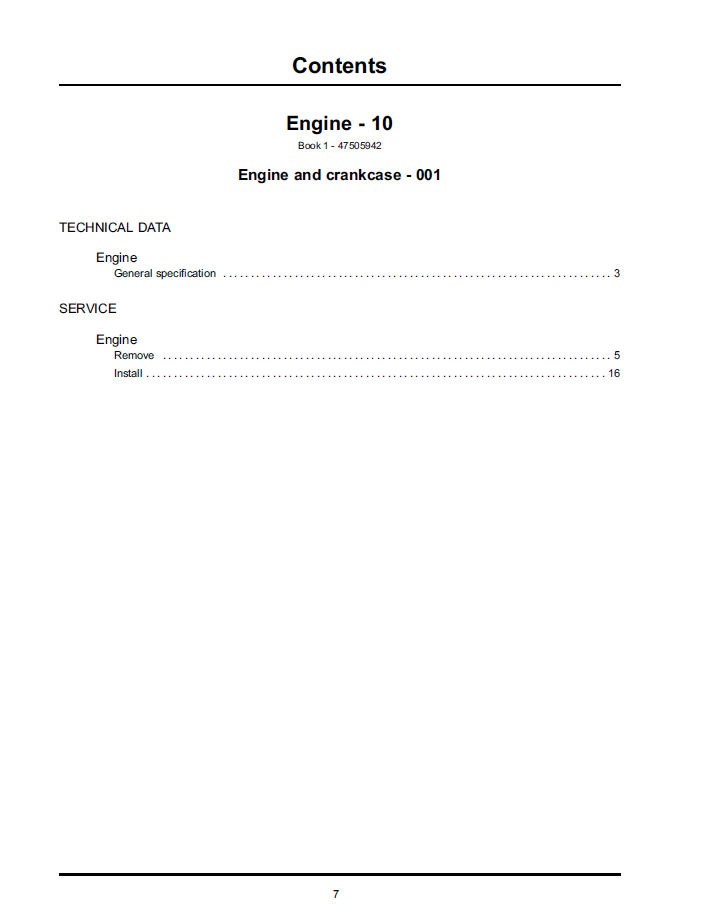 Download New Holland T5.95 T5.105 T5.115 Maintenance Manual 47505949 PDF