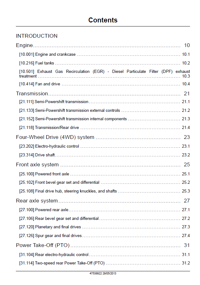 Download New Holland T5 Electro Command Maintenance Manual 47538922 PDF