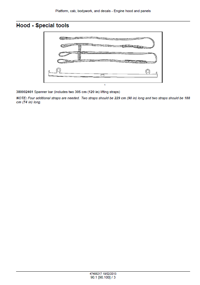 Download New Holland T9 Tier 4 Tractor Maintenance Manual 47512832 PDF