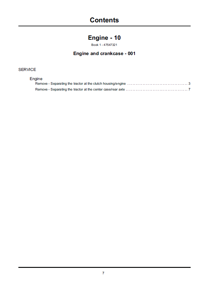 Download New Holland Workmaster 35 40 Tractor Maintenance Manual 47547323 PDF