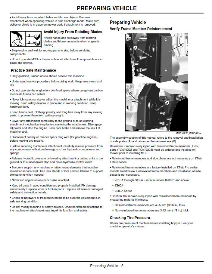 Download OMTCU25046 John Deere Blower Rear Hopper Dump From Seat Manual