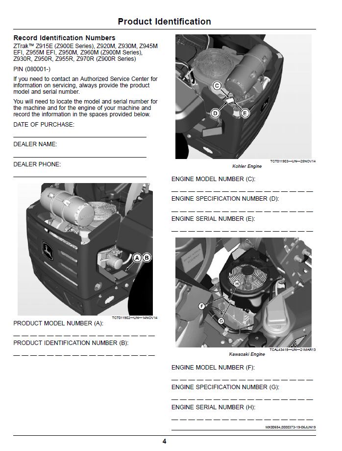 Download OMUC18439 John Deere Z900E Z900M Z900R ZTrak Pro Operator Manual PDF