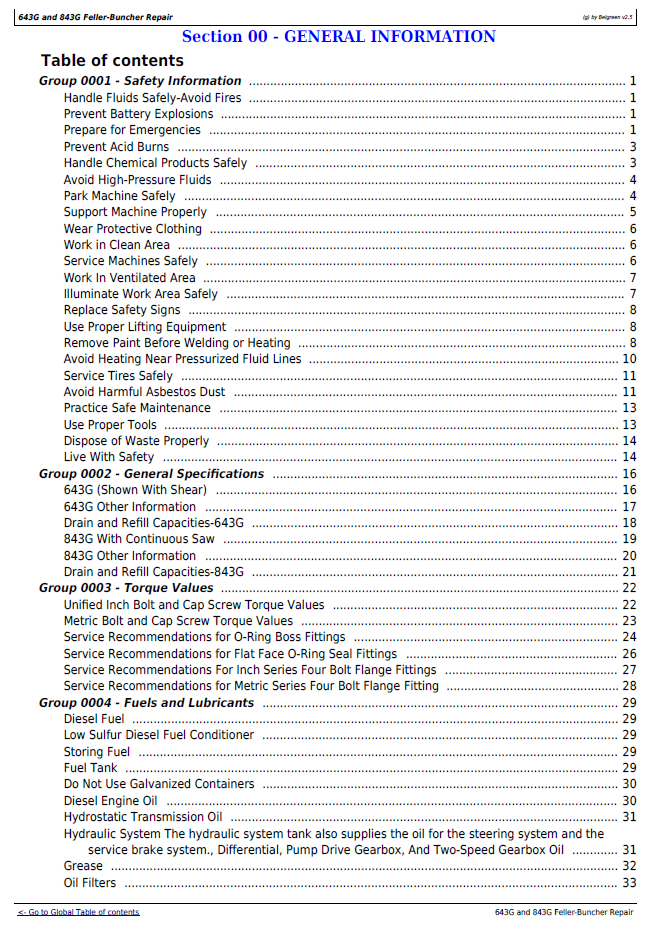 Download TM1684 John Deere Feller-Buncher Complete Repair Manual