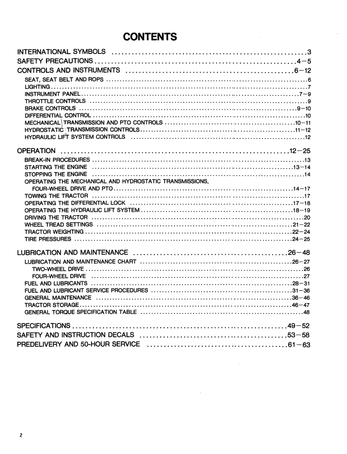 Ford 1120 Agricultural Tractor User Manual | PDF 42112030