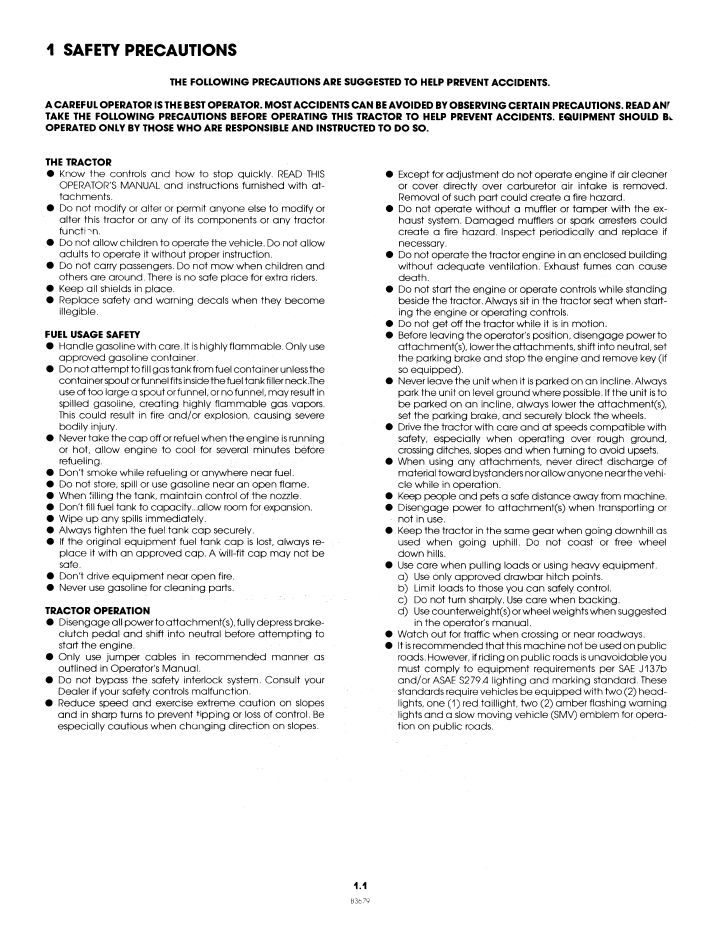Ford YT16 Yard Tractor Manual – New Holland 42001613 PDF