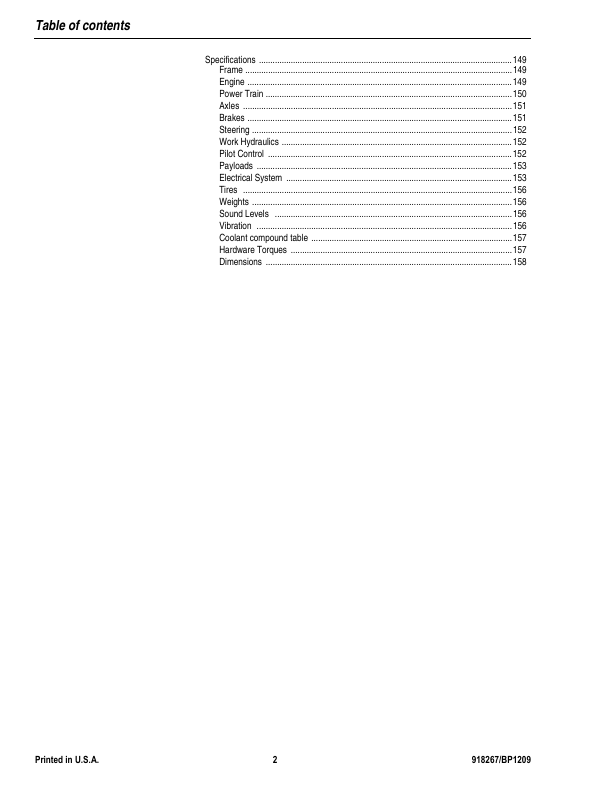 GEHL AWS46 All Wheel Steer Loader Owners Manual PDF 918267