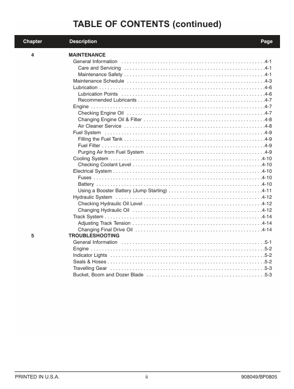 GEHL GE142 GE152 GE192 GE222 Excavator Operator Guide PDF Download