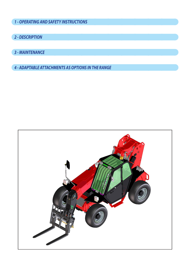 GEHL MXT 840 P Equipment Operator's Manual PDF Download