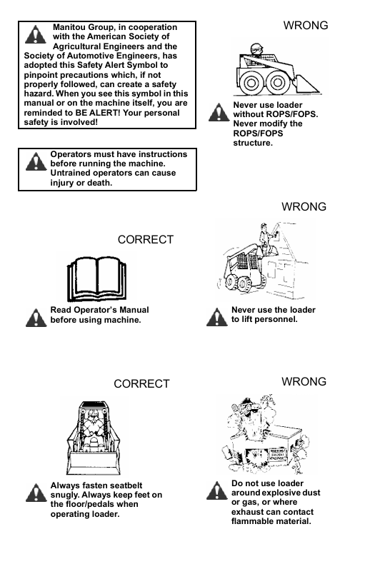 GEHL R105, R105 X-Series Loader Manual PDF – Instant Download