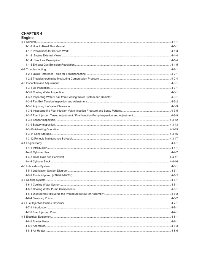 GEHL Z45, 450Z Compact Excavator Repair Manual PDF – 50940111