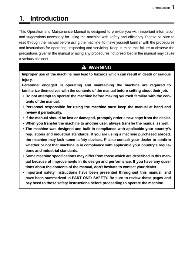 GEHL Z55 Compact Excavator Operation and Maintenance Manual PDF
