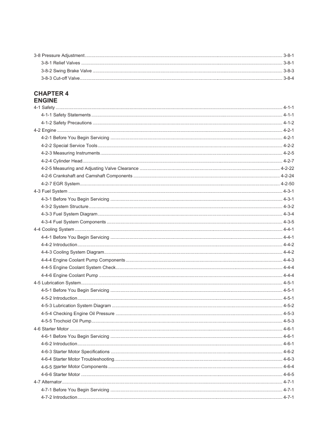 GEHL Z80 GEN:2, 800Z NXT2 Compact Excavator Repair Service Manual PDF