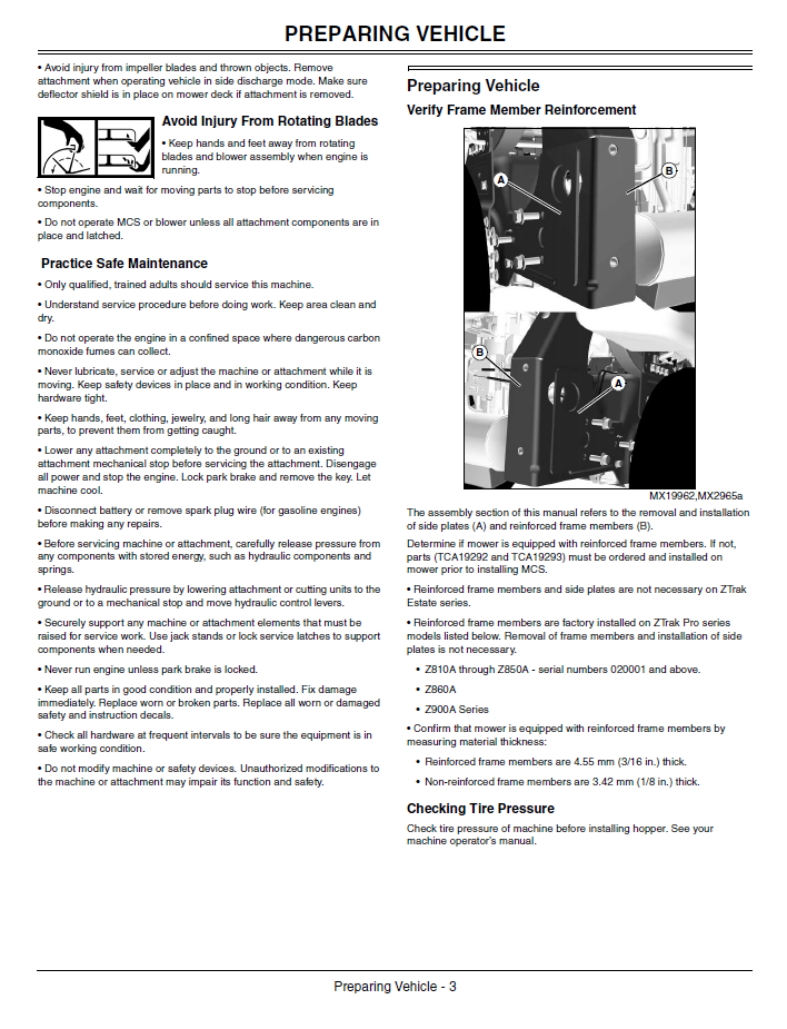 How to Use & Maintain John Deere OMTCU25046 Hopper and Blower