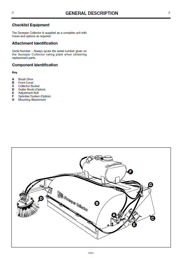JCB 1CX & Robot Sweeper Collector Machine User Guide