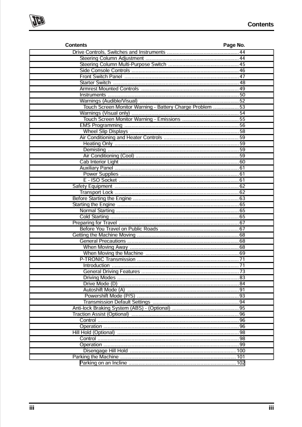 JCB Fastrac 3200 Xtra and 3230 Xtra Operator Manual Download