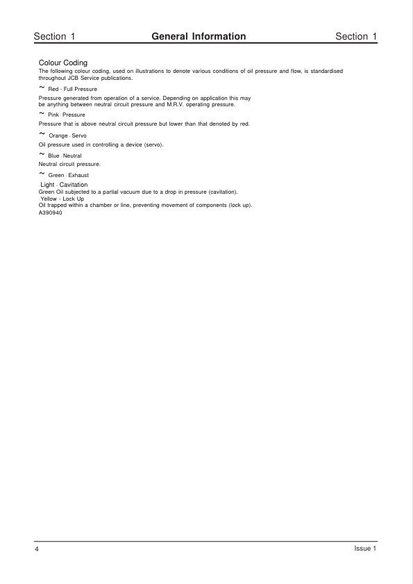 JCB JS210 Excavator Technical Service Manual PDF