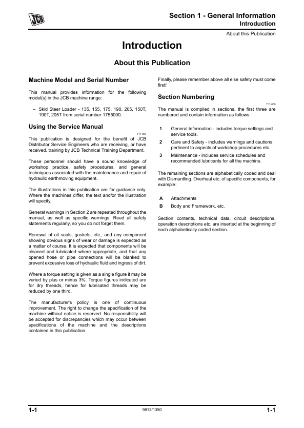 JCB Skid Steer Maintenance and Repair Guide PDF Download