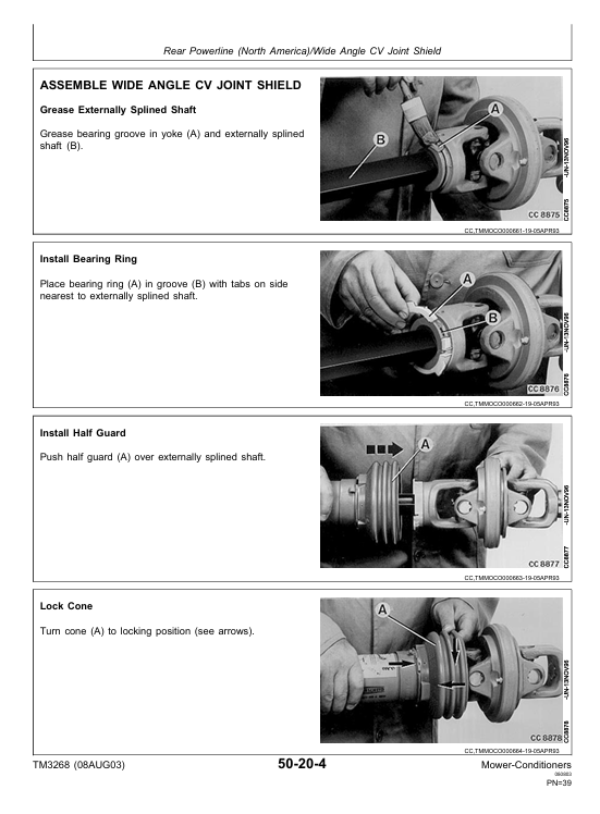 John Deere 1350, 1360, 1460 & 1470 Service Repair Manual PDF TM3268