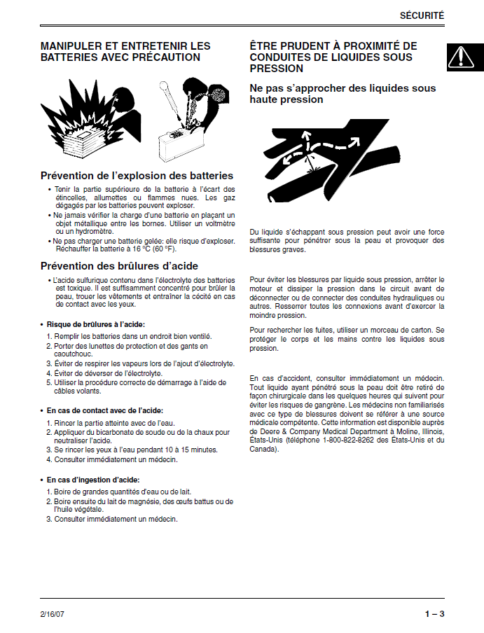 John Deere 280 Compact Loader Technical Service Manual TM10162