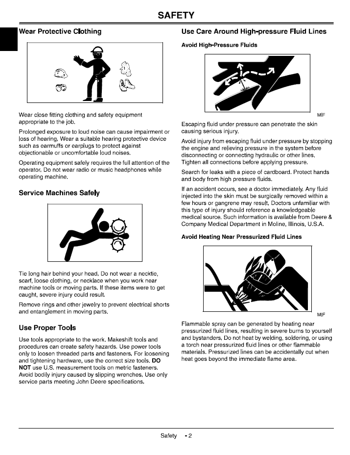 John Deere 7G18 Commercial Walk-Behind Mower Repair Manual TM2220