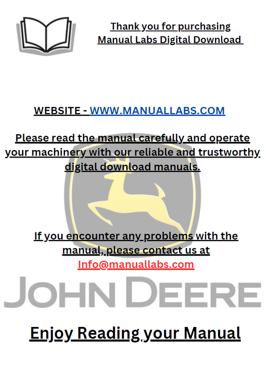 John Deere 9400 Maximizer Combine PC2180 Parts Manual Guide